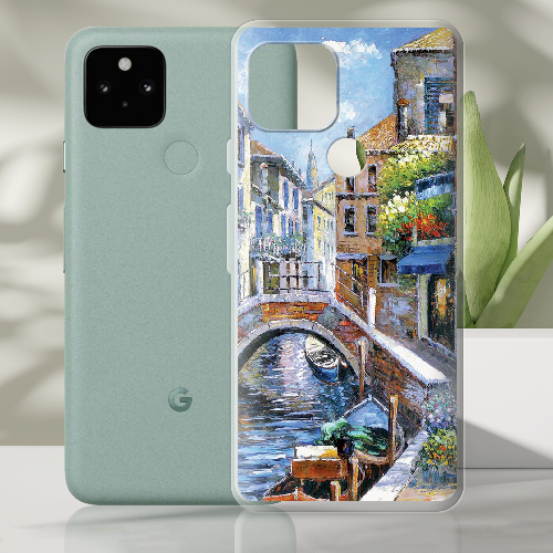Чехол BoxFace Google Pixel 5 Венеция картина Импрессионизм
