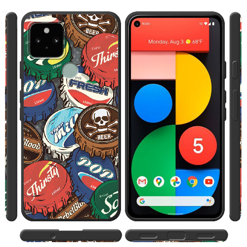 Чехол BoxFace Google Pixel 5 Drink Lids