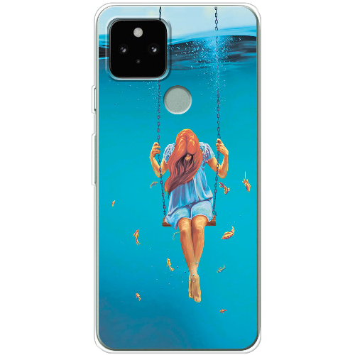 Чехол BoxFace Google Pixel 5 Girl In The Sea