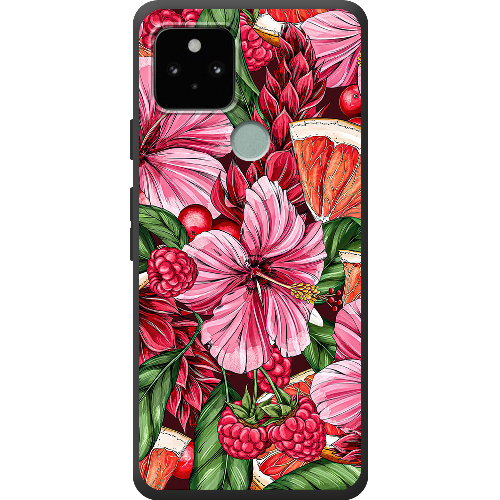 Чехол BoxFace Google Pixel 5 Tropical Flowers