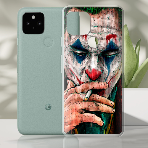 Чехол BoxFace Google Pixel 5 Joker Smoking