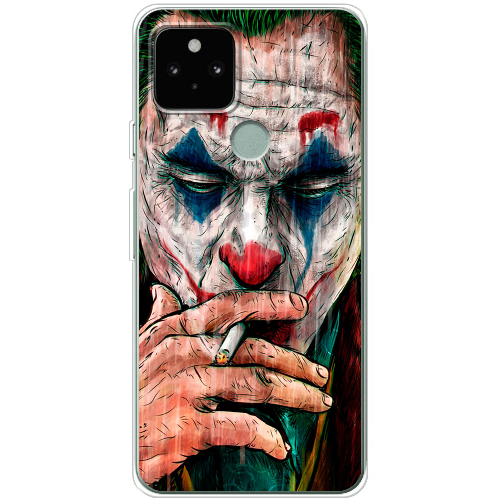 Чехол BoxFace Google Pixel 5 Joker Smoking