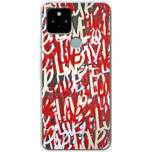 Чехол BoxFace Google Pixel 5 Love Graffiti