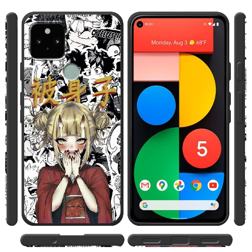 Чехол BoxFace Google Pixel 5 Himiko Toga - My Hero Academia