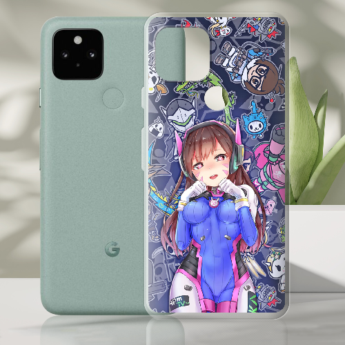 Чехол BoxFace Google Pixel 5 Overwatch D.VA