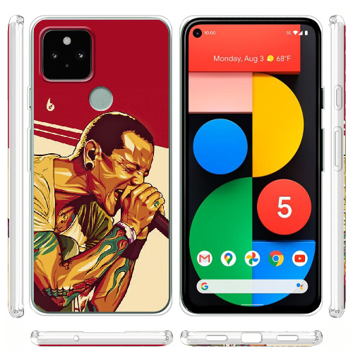 Чехол BoxFace Google Pixel 5 Chester Bennington