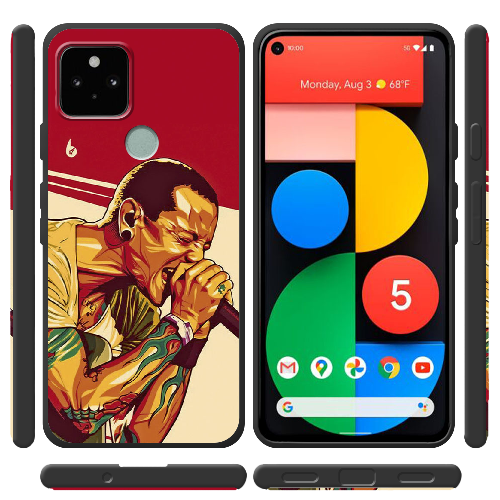 Чехол BoxFace Google Pixel 5 Chester Bennington