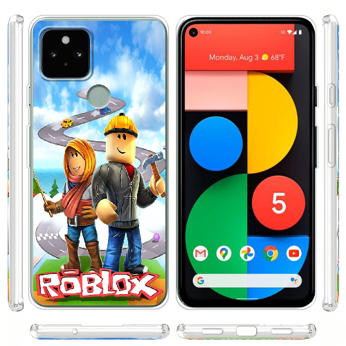 Чехол BoxFace Google Pixel 5 Roblox Білдерман