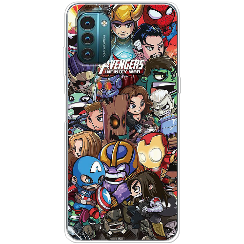 Чехол BoxFace Nokia G21 Avengers Infinity War