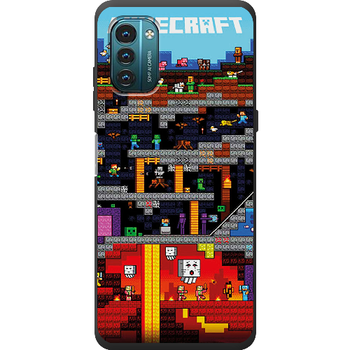 Чехол BoxFace Nokia G21 Minecraft Lode Runner