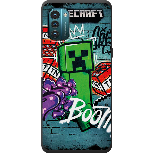 Чехол BoxFace Nokia G21 Minecraft Graffiti