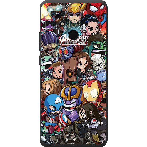 Чехол BoxFace Xiaomi Redmi 10C Avengers Infinity War