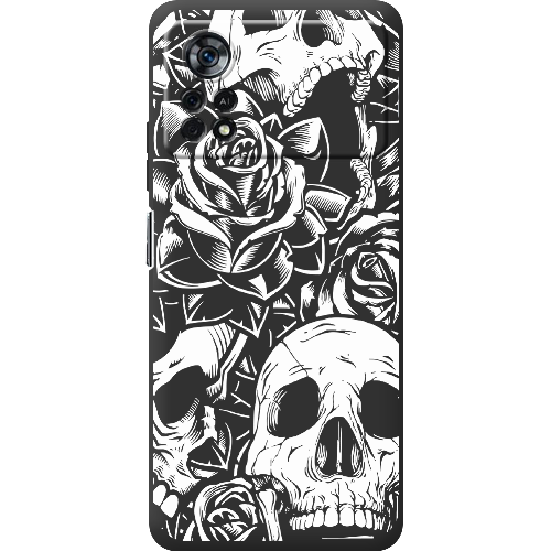 Чехол BoxFace Xiaomi Poco X4 Pro 5G Skull and Roses