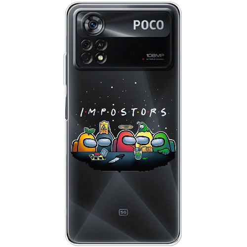 Чехол BoxFace Xiaomi Poco X4 Pro 5G Among Us Impostors