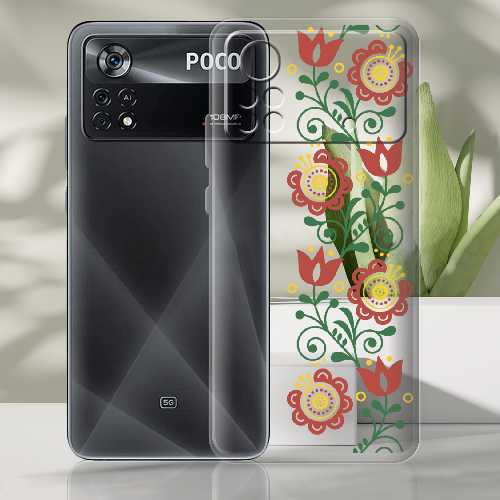 Чехол BoxFace Xiaomi Poco X4 Pro 5G Ethno Flower