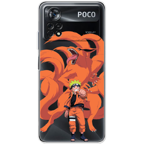 Чехол BoxFace Xiaomi Poco X4 Pro 5G Naruto and Kurama