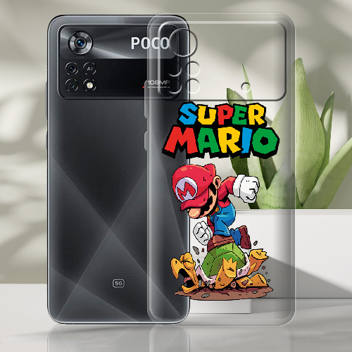 Чехол BoxFace Xiaomi Poco X4 Pro 5G Super Mario
