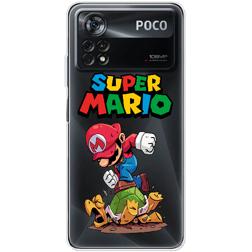 Чехол BoxFace Xiaomi Poco X4 Pro 5G Super Mario