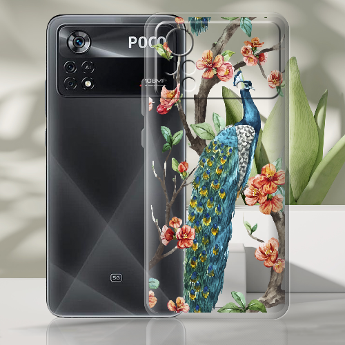 Чехол BoxFace Xiaomi Poco X4 Pro 5G Noble Peacock