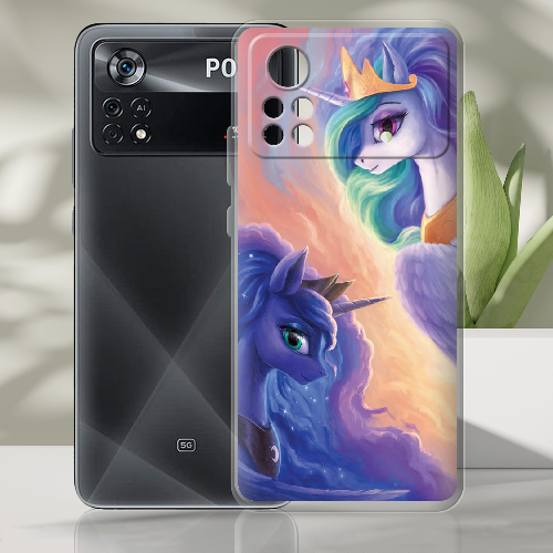 Чехол BoxFace Xiaomi Poco X4 Pro 5G My Little Pony Rarity Princess Luna