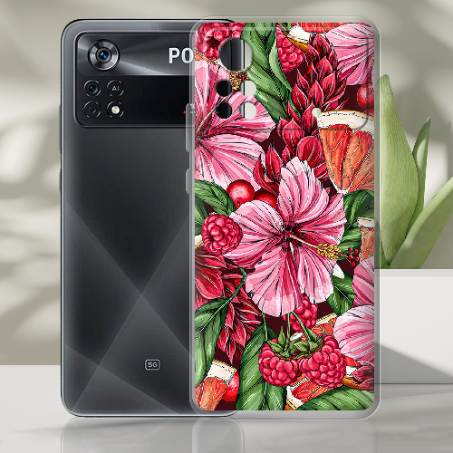 Чехол BoxFace Xiaomi Poco X4 Pro 5G Tropical Flowers