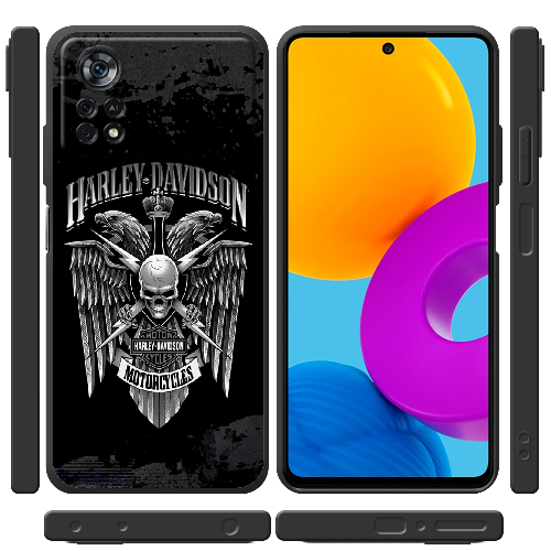 Чехол BoxFace Xiaomi Poco X4 Pro 5G Harley Davidson skull and eagles