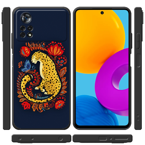 Чехол BoxFace Xiaomi Poco X4 Pro 5G Petrykivka Leopard