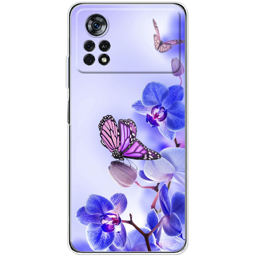 Чехол BoxFace Xiaomi Poco X4 Pro 5G Orchids and Butterflies