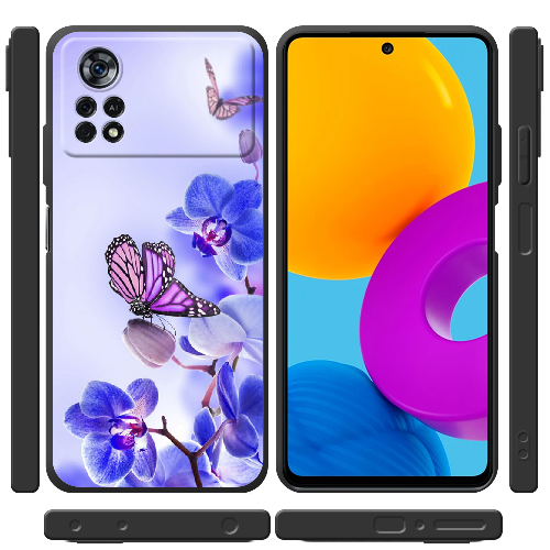 Чехол BoxFace Xiaomi Poco X4 Pro 5G Orchids and Butterflies