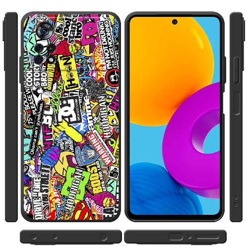 Чехол BoxFace Xiaomi Poco X4 Pro 5G Multicolored Inscriptions