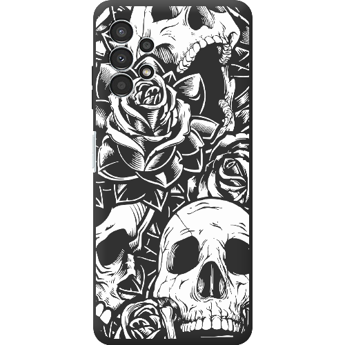 Чехол BoxFace Samsung Galaxy A13 4G (A135) Skull and Roses