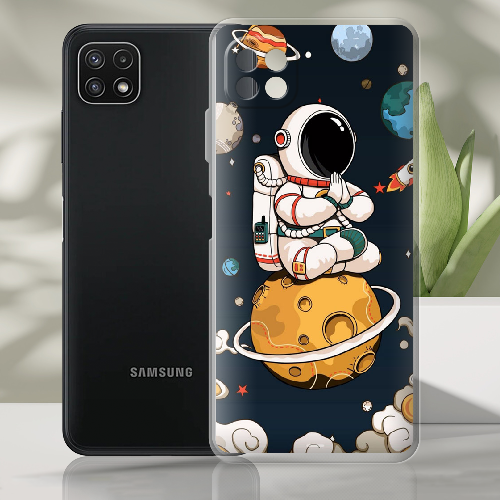 Чехол BoxFace Samsung Galaxy A22 5G (A226) Astronaut