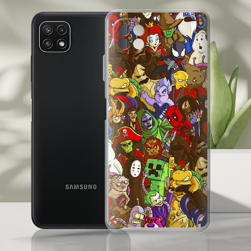 Чехол BoxFace Samsung Galaxy A22 5G (A226) Злодеи