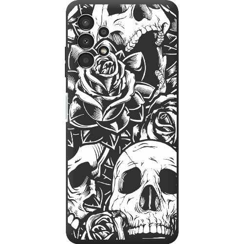 Чехол BoxFace Samsung Galaxy A32 5G (A326) Skull and Roses