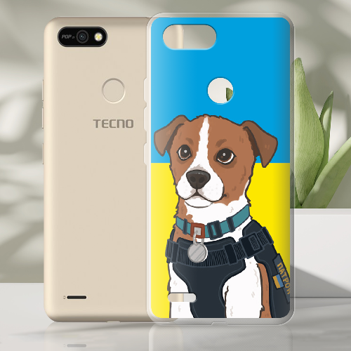 Чехол BoxFace Tecno Pop 2F Пес Патрон