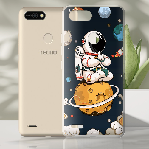 Чехол BoxFace Tecno Pop 2F Astronaut