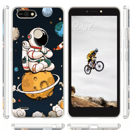 Чехол BoxFace Tecno Pop 2F Astronaut