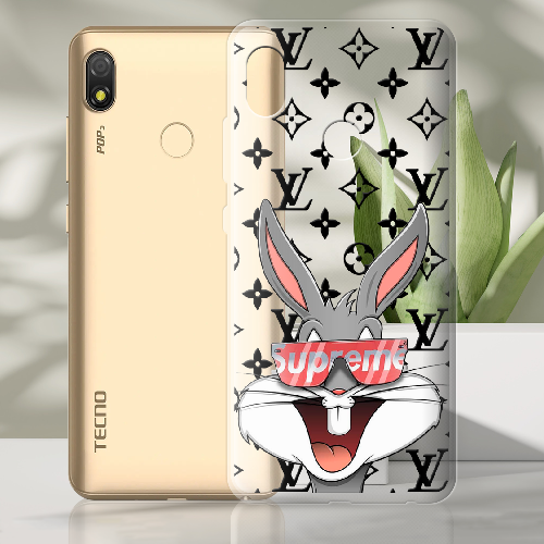 Чехол BoxFace Tecno Pop 3 looney bunny