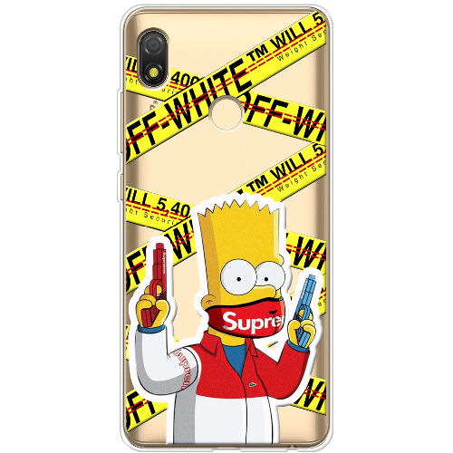 Чехол BoxFace Tecno Pop 3 White Bart