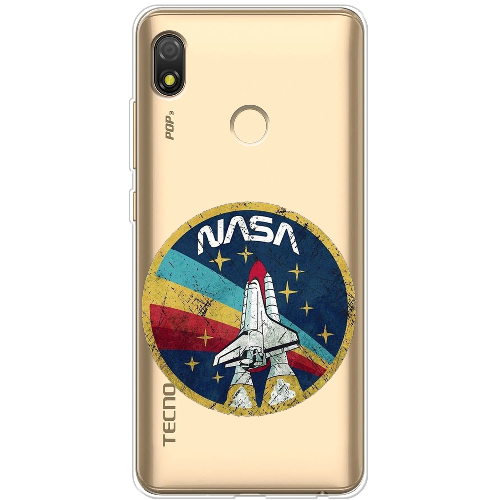 Чехол BoxFace Tecno Pop 3 Space Shuttle NASA