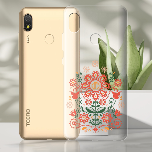 Чехол BoxFace Tecno Pop 3 Ukrainian Ornament