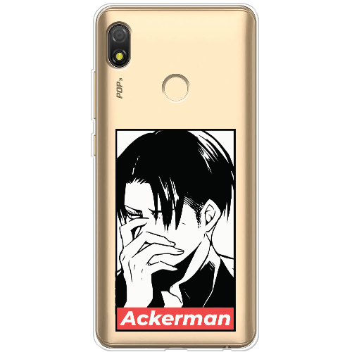 Чехол BoxFace Tecno Pop 3 Attack On Titan - Ackerman