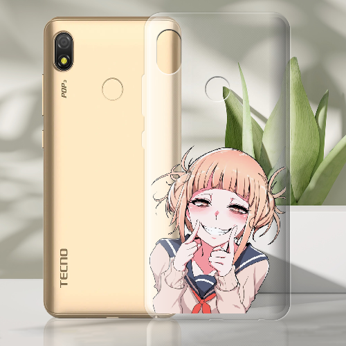 Чехол BoxFace Tecno Pop 3 Himiko Toga Smile