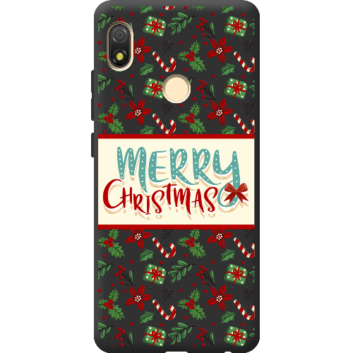 Чехол BoxFace Tecno Pop 3 Vintage Christmas Congratulation