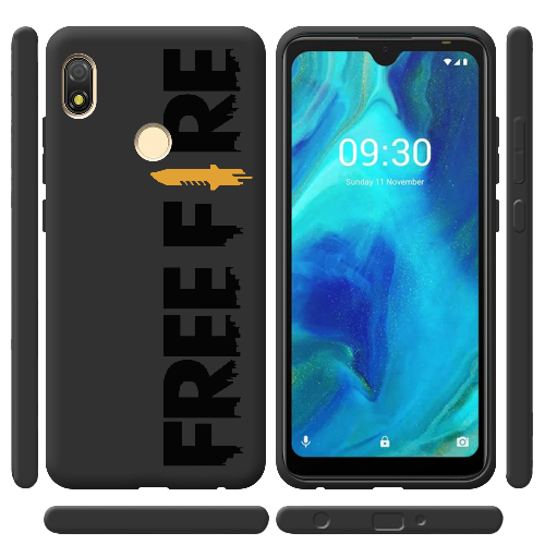 Чехол BoxFace Tecno Pop 3 Черный Free Fire