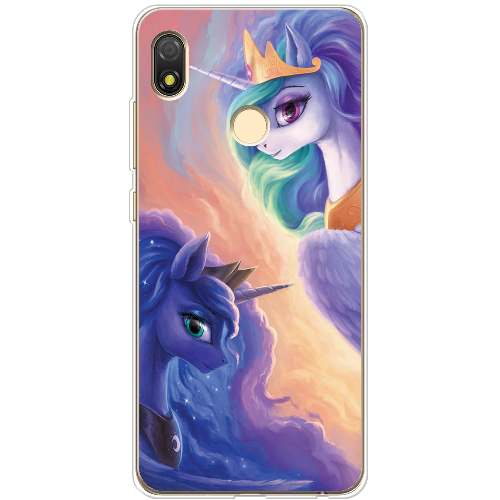 Чехол BoxFace Tecno Pop 3 My Little Pony Rarity Princess Luna