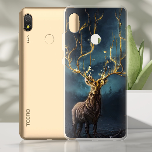 Чехол BoxFace Tecno Pop 3 Fairy Deer