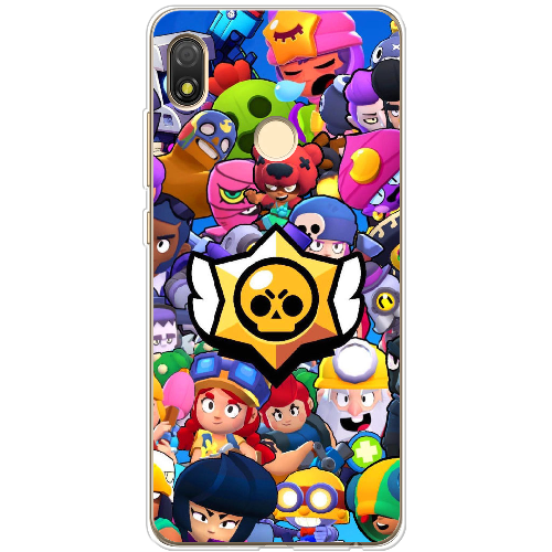 Чехол BoxFace Tecno Pop 3 Brawl Stars