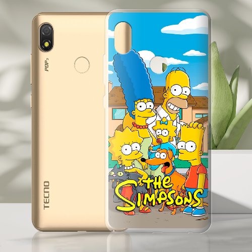 Чехол BoxFace Tecno Pop 3 the simpsons