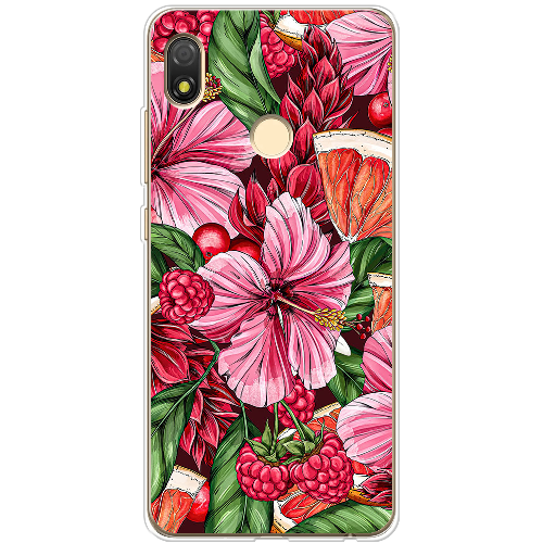 Чехол BoxFace Tecno Pop 3 Tropical Flowers